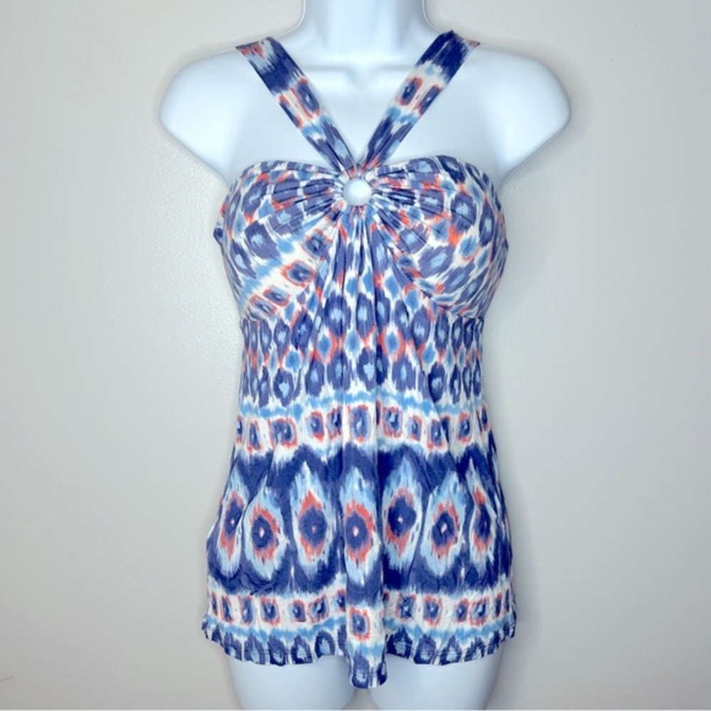 Tommy Bahama Mosaic Airbrush Tank Top Size S
